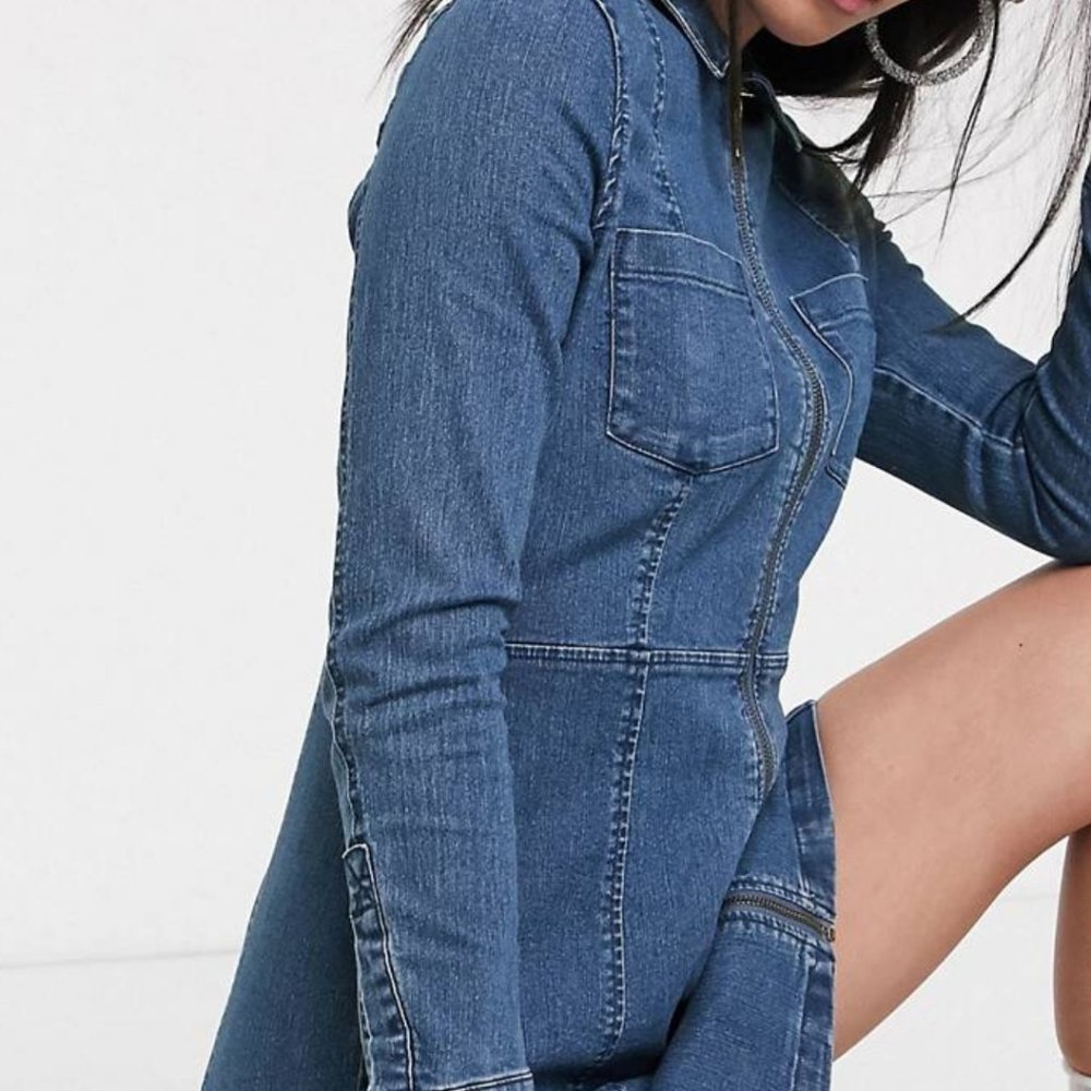 ASOS denim dress